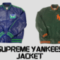 Supreme Yankees Leather Jacket